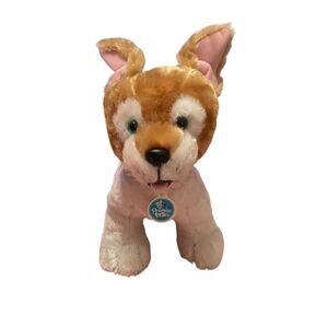 Build-A-Bear Workshop Tan White Promise Pets Puppy Dog Plush Stuffed Animal 12"